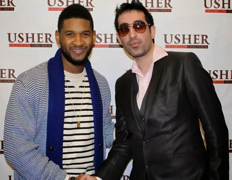 Kaiser Khan with Usher
